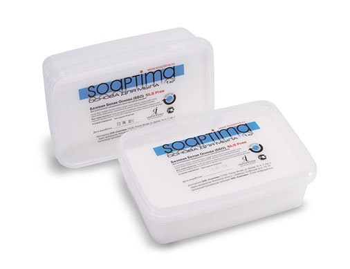 Основа для мыла Soaptima белая ББО SLS-free