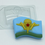 Флаг ВДВ пластиковая форма для мыла
