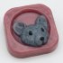Мышь в норке пластиковая форма для мыла